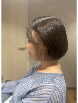 ビス ヘア アンド ビューティー 西新井店(Vis Hair＆Beauty) 20代30代大人かわいいミルクティーベージュインナーカラー