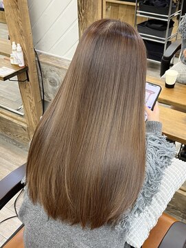 ナンバー アンフィール 渋谷(N° anfeel) TOKIOトリートメント×艶髪ブラウンカラー