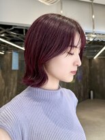 ピークアブー 原宿ハラカド(PEEK-A-BOO) くびれ外ハネボブ/シースルーバング/簡単スタイリング