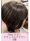 大人ショートカットとNewカラー