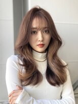 ジーナ 千葉(Zina)&nbsp;髪質改善/網紅色気くびれレイヤー×ブラウン×くびれ