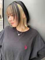 トルネード(TORNADO) ウルフボブ イヤリングインナーカラー フェイスレイヤーt1214