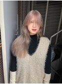 【KASUMI天神美容室】ハイトーン×海外レイヤー×グレージュ