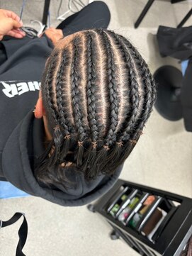 ジュジュル 稲毛本店(jujur) コーンロウ