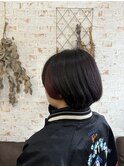 ショート×インナーカラー