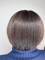 松本平太郎美容室 国立店 白髪ぼかしハイライトボブ