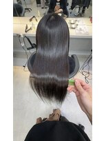 ロンドガーネット 池袋(Lond garnet) ワイドバングイメチェン美髪外ハネボブ+レイヤーカット韓国/池袋