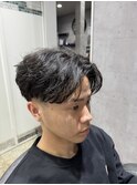 滋賀/南草津/メンズ美容室/波巻きツイストスパイラルパーマ
