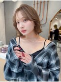☆ミニウルフレイヤーカット顔周り前髪韓国ショートボブ錦糸町40