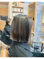 パプス ド コアフュール 宝塚中山寺店(Pap's de coiffeur)&nbsp;アンブレラカラー