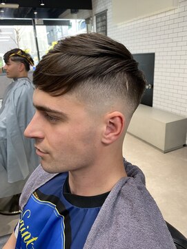 リレーションメンズヘアー(RELATION MEN'S HAIR) 坊主波巻きパーマスパイラルパーマ メンズツイスパ