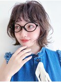 ブリーチグレージュベージュショートボブショートレイヤー学割