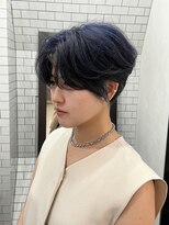 レガーレ(Legare) マッシュショート×アンブレラ×インナー×ブルー