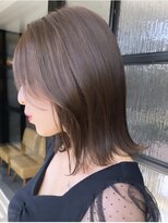 サルファ ヘアデザイン 名古屋 丸の内(S.ALPHA HAIR DESIGN)&nbsp;オリーブベージュカーキグレージュハイライトグラデーション