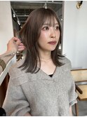 【yuma】ミディアムグレージュ