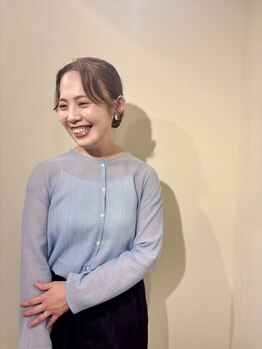 女性目線の細やかな気配りが嬉しい♪同じ女性同士だからこその好みや悩みに共感してくれるから任せられる!!