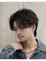 フィフスパーク(fifth PARK) 渋谷微分け毛流れフェザーショートフェザーパーマセンターパート