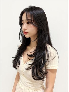 ブロウ ネックス ザ サロン 表参道(VLOW nex the salon) ハッシュカット　ウェーブヘア　レイヤーカット　韓国ヘア