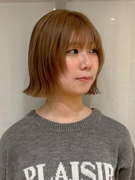 リュミエ ドゥ マッシュ(Lumier de mashu) ミディアムレイヤー/シャンパンベージュ/ミルクティーブラウン