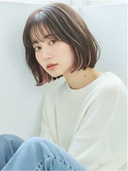 アビエブラン 若江岩田(abije blanc)の写真/【若江岩田駅】ハイライト&ブリーチが超得意★大人女性の「白髪ぼかしハイライト」も得意なサロン