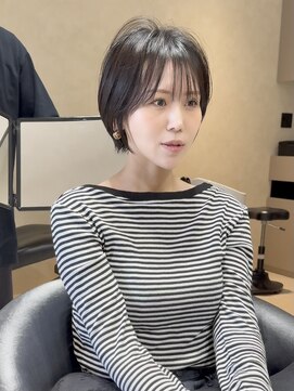 セラ(cella) 暗髪ショート/小顔/似合わせ/30代【岡村大介】