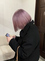アオゾラヘアーカミノウラ(AOZORA HAIR kaminoura) ペールピンク/ペールラベンダー