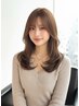【顔周りのみ♪】フロントストレート＋似合わせ小顔カット￥10600