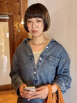 ラパンセベージュ(LA PENSEE BEIGE) LA PENSEE / beige 田川 /個性的ミニボブ
