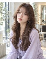 チャチャブラン アミー(cha-cha Blanc Amie)&nbsp;透け前髪×ふんわりロングウェーブ