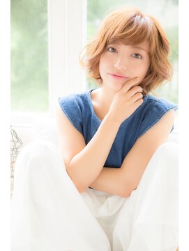 リトル 心斎橋(little) エアリータッチのカジュアルボブ