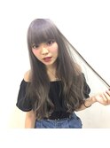 透明感バイオレットアッシュ