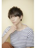 束感ショート/波巻き/ハイライト/マッシュパーマ/銀座