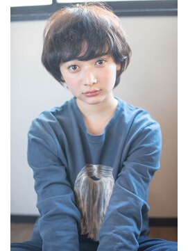 エルクバイコットン(elk by Cotton) 【elk by cotton平塚】マッシュショート/丸みショート/アッシュ