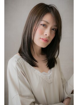 カバーヘア ブリス 大宮西口(COVER HAIR bliss) ローライト*前下がりワンカール小顔セミディZ大宮20代30代40代!