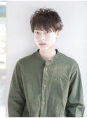ベリーショート/ウルフ/アッシュブラック/カルマパーマ/秋葉原