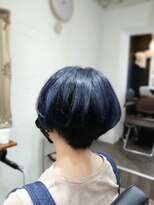 バトヘアー 渋谷本店(bat hair) ショート×アウターカラー