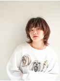 ダークアッシュ/オーガニックカラー/レイヤーロング/新宿