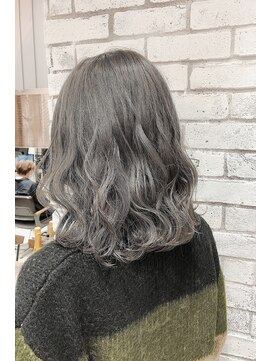 カノイ(KANOI) 透け感◎シルバーグレージュ*