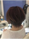 前髪なし/ショート
