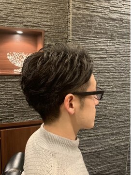 ヒロギンザ 八重洲店(HIRO GINZA) かき上げニュアンスマッシュサイドパート韓国マッシュフェード