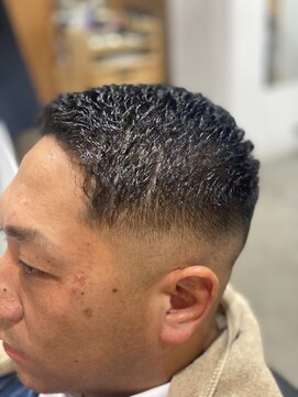 バーバーエレン 中野新橋店(BARBER ellen) フェード濡れパン