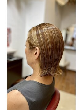 ヘアー マインド(hair MIND) 切りっぱなしボブ