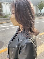 シエル バイ ケンジ 登戸 生田(CIEL by KENJE)&nbsp;【ブリーチ無しWカラー】大人グレージュ