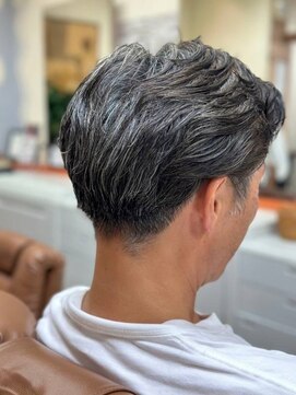 アポロカットステージ 相模大野店 アップバング/ツーブロックマッシュ<理容室>[メンズ/相模大野]