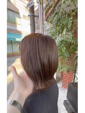 ヘアーラボ ハチ(HAIR LABO HACHI) シアーカラーマロンブラウン