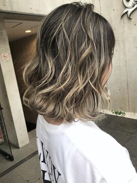 メリー(merry craftsman's factory) 外国人風バレイヤージュ