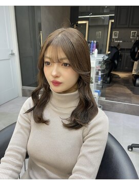 ロンドアヴァントゥス 池袋(Lond aventus) 韓国レイヤー/韓国風/ボブ/髪質改善/黒髪/ブリーチなし〔池袋〕