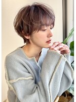 ロンドプロフィール 浦和(Lond profil)&nbsp;Lond.海気　ショートボブ　ニュアンスパーマ