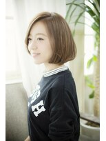 アニスミュゼ(anis musee)&nbsp;【anis musee 苫小牧】センターパート マッシュ 大人ボブ☆