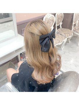 アリエス 渋谷駅西口店(Aries) ハーフアップ